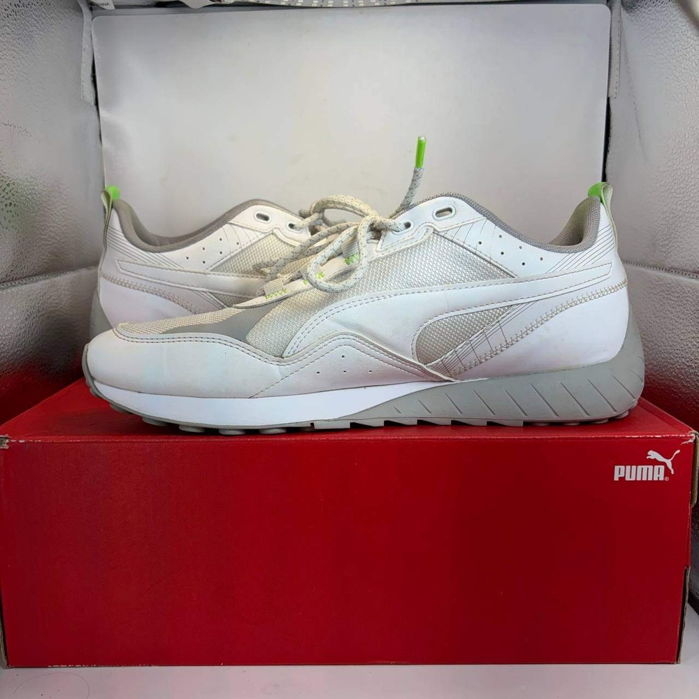 Puma Mercedes AMG Petronas Speedfusion 2.0 White Green Mens 9 308081-02